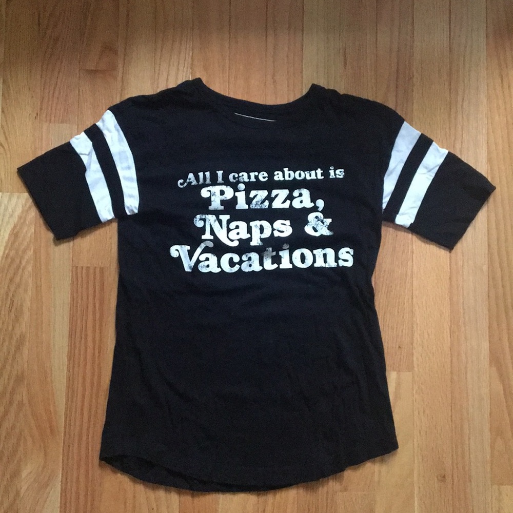 Black T-Shirt with Graphics